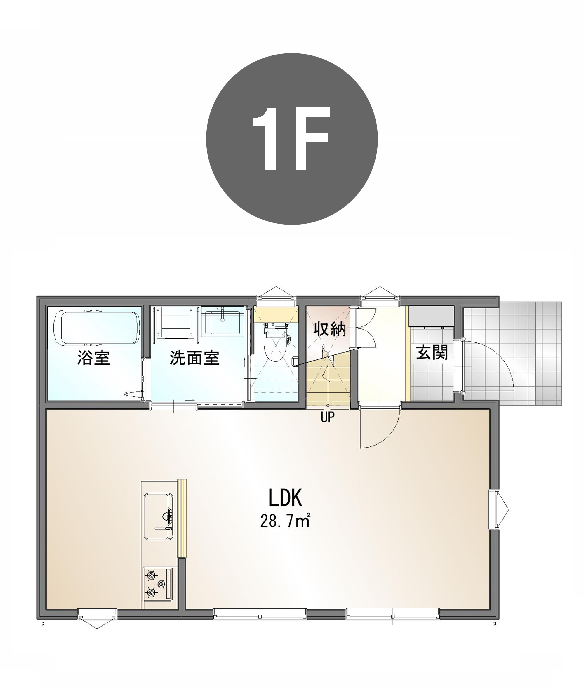 モデルハウスフロアマップ